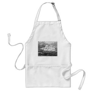 Alte Segelschiff-Schürze Schürze