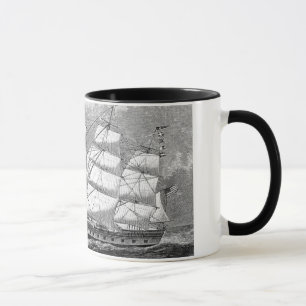 Alte Segelschiff-Tasse Tasse