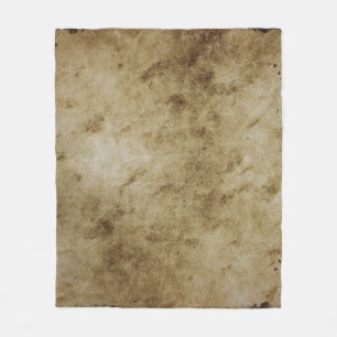 Alte Seite Vintag antikes Papier Fleecedecke