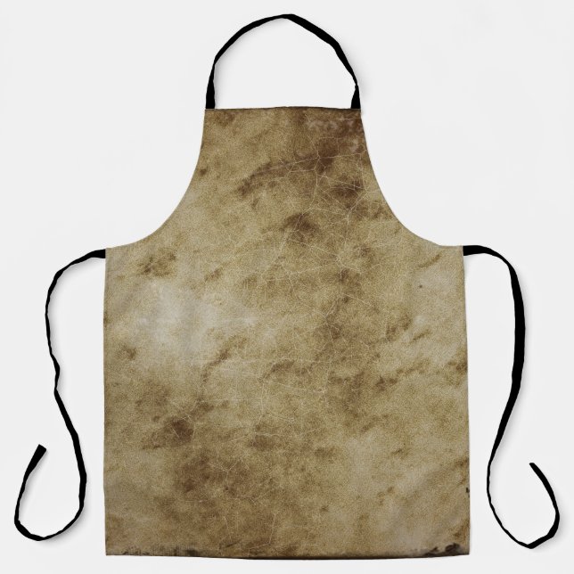 Alte Seite Vintag antikes Papier Schürze (Vorderseite)