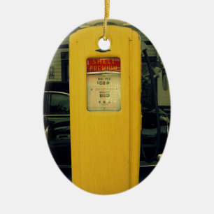 Alte Shell-Tankstelle Keramikornament