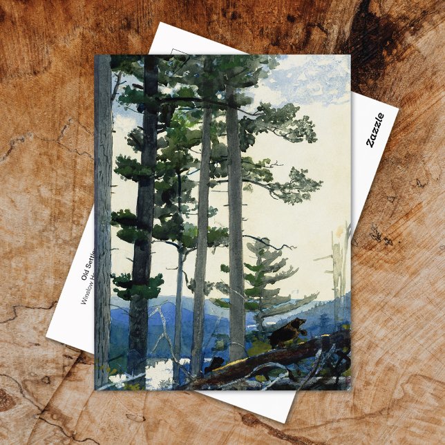 Alte Siedler Winslow Homer Postkarte (Von Creator hochgeladen)