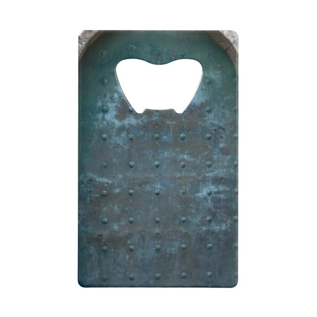 Alte spanische Tore für Glühbirne Kreditkartenflaschenöffner (Vorderseite)