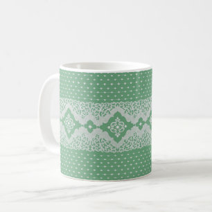 Alte Spitze auf Arsen (grün) Tasse