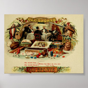 Alte Sportarten Poster