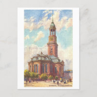 Alte St.-Michaelis-Kirche in Hamburg, Deutschland