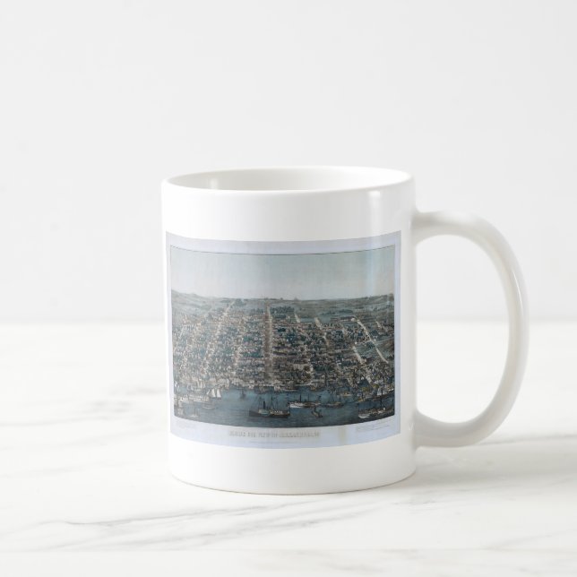 Alte Stadt Alexandria Tasse (Rechts)