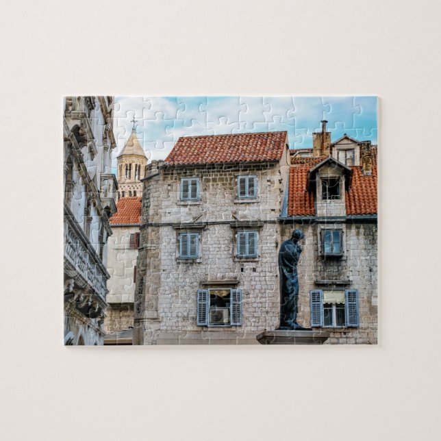 Alte Stadt, Spalte, Kroatien Puzzle (Horizontal)
