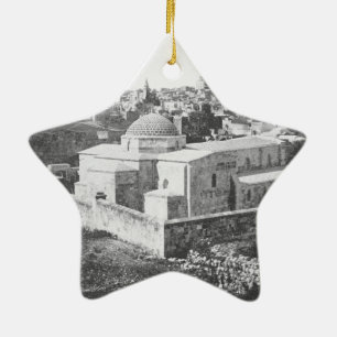 Alte Stadt von Jerusalem, CA 1890 Keramik Ornament