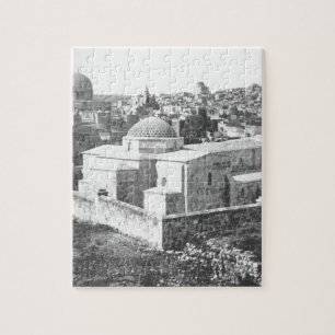 Alte Stadt von Jerusalem, CA 1890 Puzzle