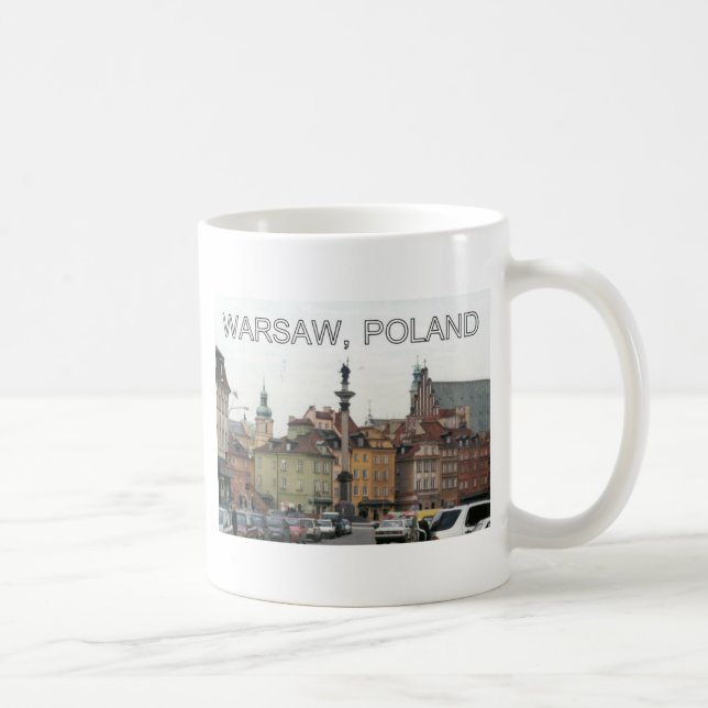 ALTE STADT WARSCHAUS POLEN STARREN-MIASTO TASSE (Rechts)