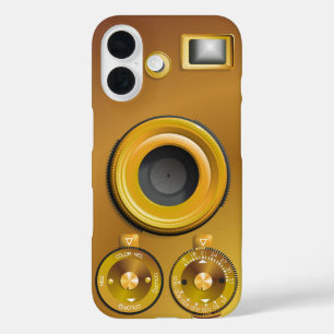 Alte Steampunk-Kamera iPhone 16 Hülle