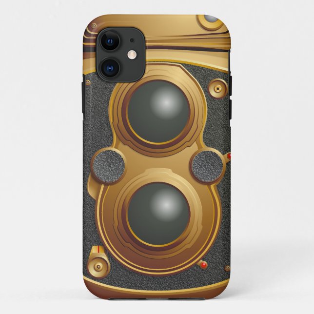 Alte Steampunk-Kamera Case-Mate iPhone Hülle (Rückseite)