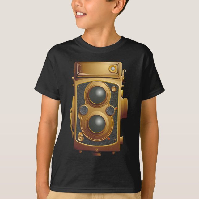 Alte Steampunk-Kamera T-Shirt (Vorderseite)