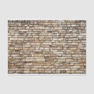 Alte SteinBacksteinmauer-Beschaffenheit Seidenpapier