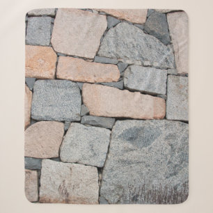 Alte Steinmauer der alten Burg. abstrakt, antike Sherpadecke
