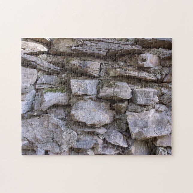 Alte Steinmauer Puzzle (Horizontal)