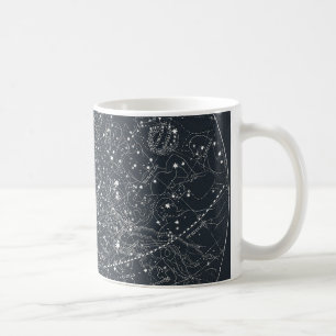 Alte Sternenkarte Kaffeetasse