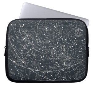 Alte Sternenkarte Laptopschutzhülle