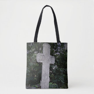 Alte Stone Cross Foto Tasche