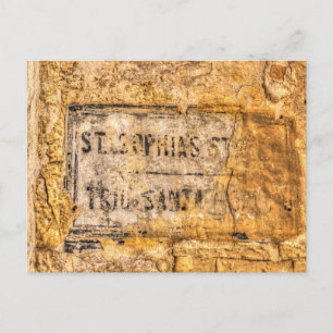 Alte Straße - Malta Postkarte