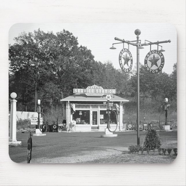 Alte Tankstelle, 1925 Mousepad (Vorne)