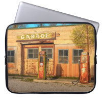 Alte Tankstelle im ländlichen Utah, USA. Vintag,