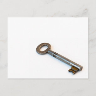 Alte Taste Postkarte