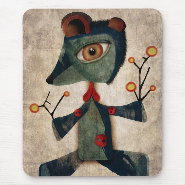 Alte Teddybären Mousepad (Vorne)