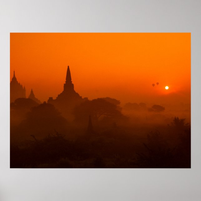 Alte Tempel Poster Paper (Matte) (Vorne)