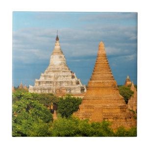 Alte Tempel und Pagoden Bagan Fliese