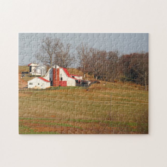 Alte Tennessee-Barnen. Puzzle (Horizontal)