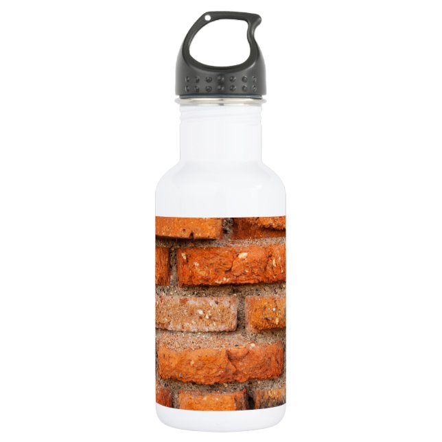 Alte Terracotta Brick Trinkflasche (Vorderseite)
