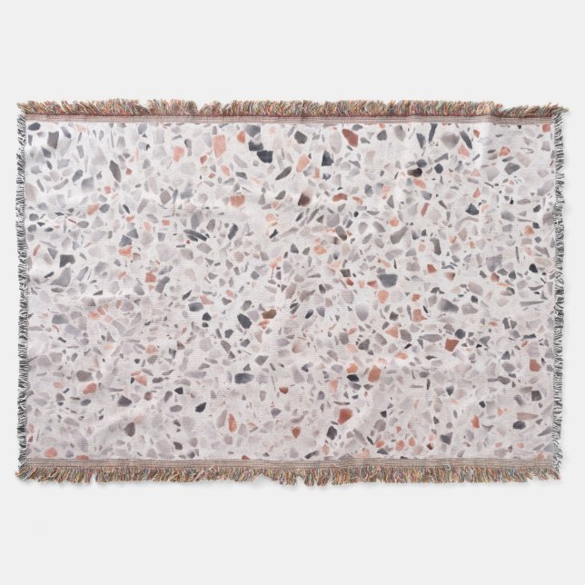 Alte Terrazzo Textur, hemmen Muster. Decke (Vorderseite)