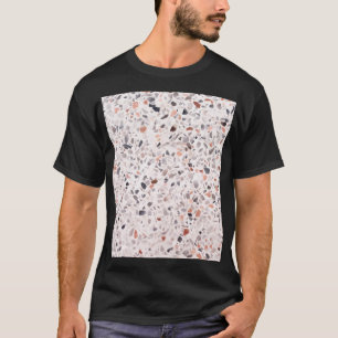 Alte Terrazzo Textur, hemmen Muster. T-Shirt