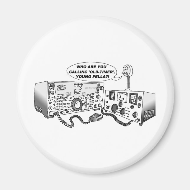 Alte Timer Magnet (Vorne)