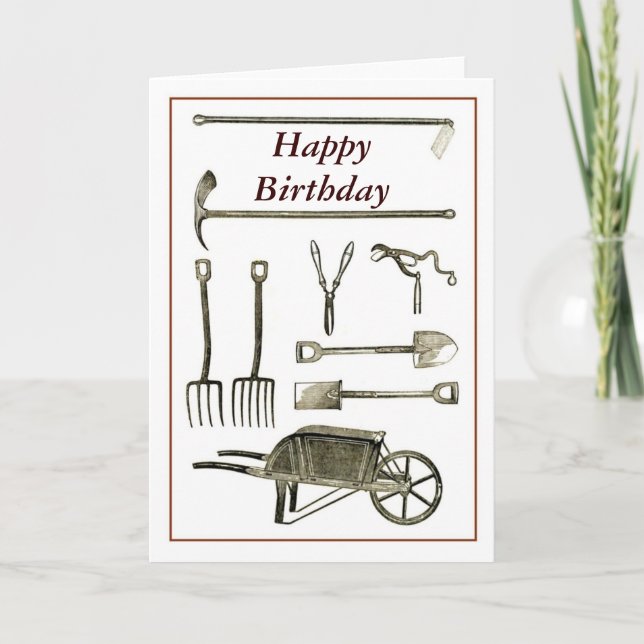 Alte Tools Karte (Vorderseite)