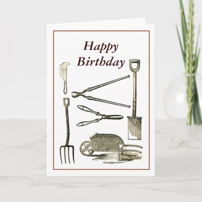 Alte Tools Karte (Vorderseite)