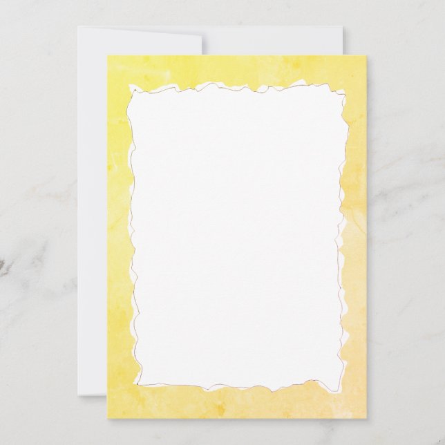 Alte Torn Papier Rahmen Textur DIY Karte (Vorderseite)