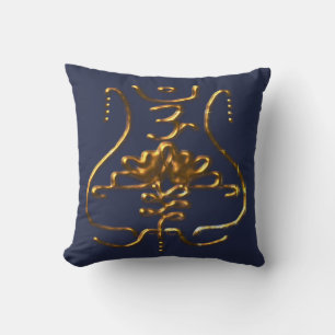 alte traditionelle buddhistische Symbolik Kissen