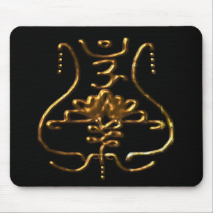 alte traditionelle buddhistische Symbolik Mousepad