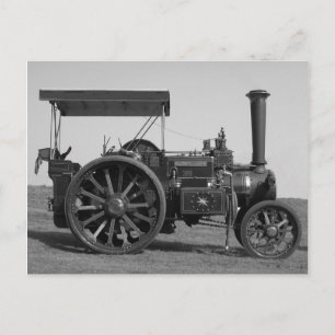 Alte Traktorpostkarte Postkarte