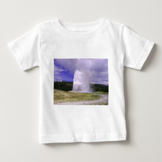 Alte Treue im Yellowstone Nationalpark Baby T-shirt (Vorderseite)