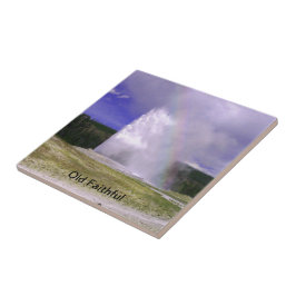 Alte Treue im Yellowstone Nationalpark Fliese