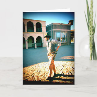 Alte Tucson-Studio-Gruß-Karte Karte