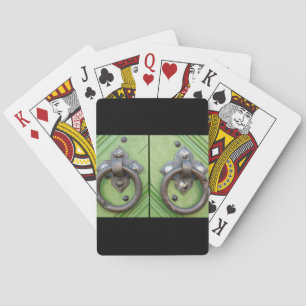 Alte Tür Spielkarten