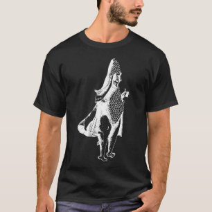Alte Turtleman-Zeichnung (Schwarz) Alte Antiquaris T-Shirt