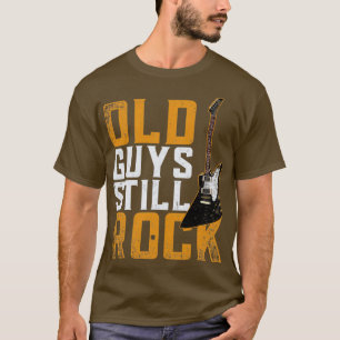 Alte Typ noch Rock Gitarrist Electric Gitarre T-Shirt