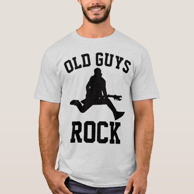 ALTE TYP ROCK, Funny Men's T - Shirt (Vorderseite)