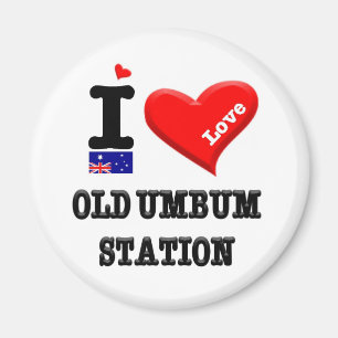ALTE UMBUMSTATION - I Liebe Magnet